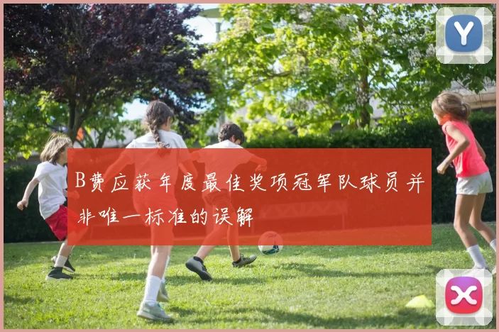 B费应获年度最佳奖项冠军队球员并非唯一标准的误解
