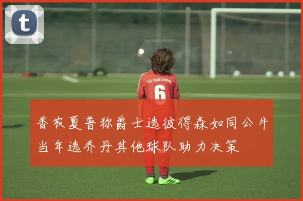 香农夏普称爵士选彼得森如同公牛当年选乔丹其他球队助力决策